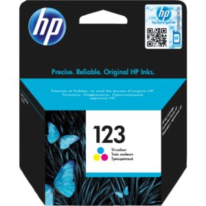 Cartouche d'Encre HP 123 - 3 Couleurs