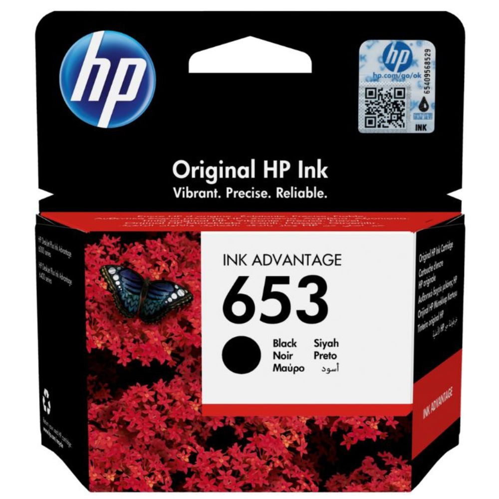 Cartouche d’encre HP Ink Advantage 653 - Noir