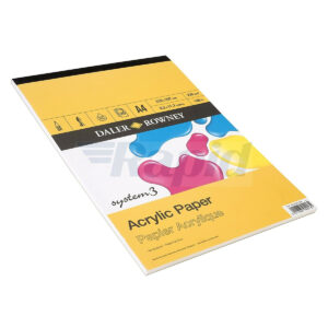 Bloc papier pour Peinture Acrylique A4 20 Feuilles 230Gr