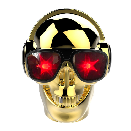 Enceinte Bluetooth Funky avec Crystal Clear Sound - Gold