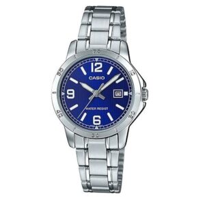 Montre pour femme avec cadran bleu