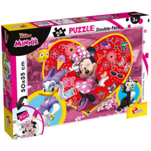 Puzzle Double Face Plus 24Pcs - Disney Minnie
