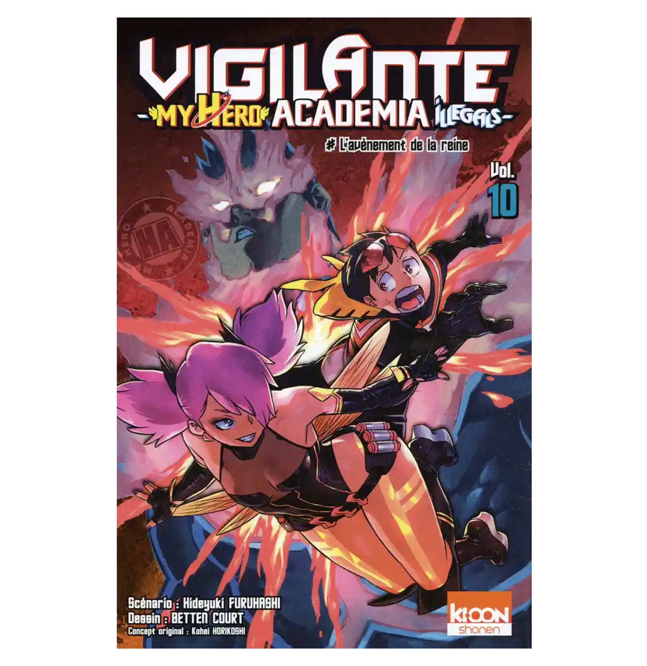 My Hero Academia illegals Tome 10