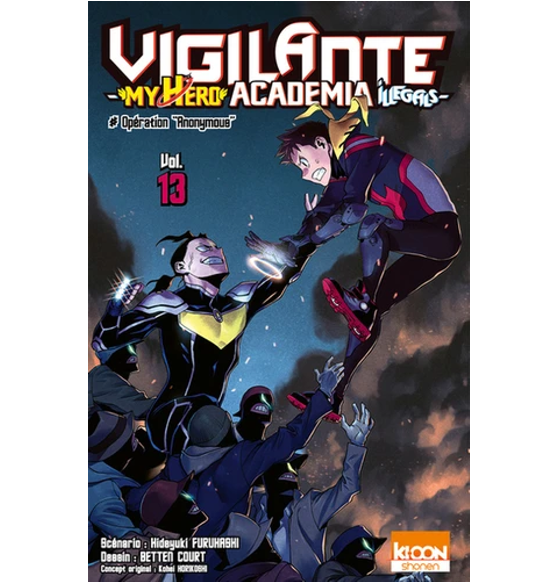 My Hero Academia illegals Tome 13