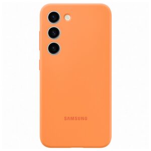 Etui en Silicone Galaxy S23+ - Orange