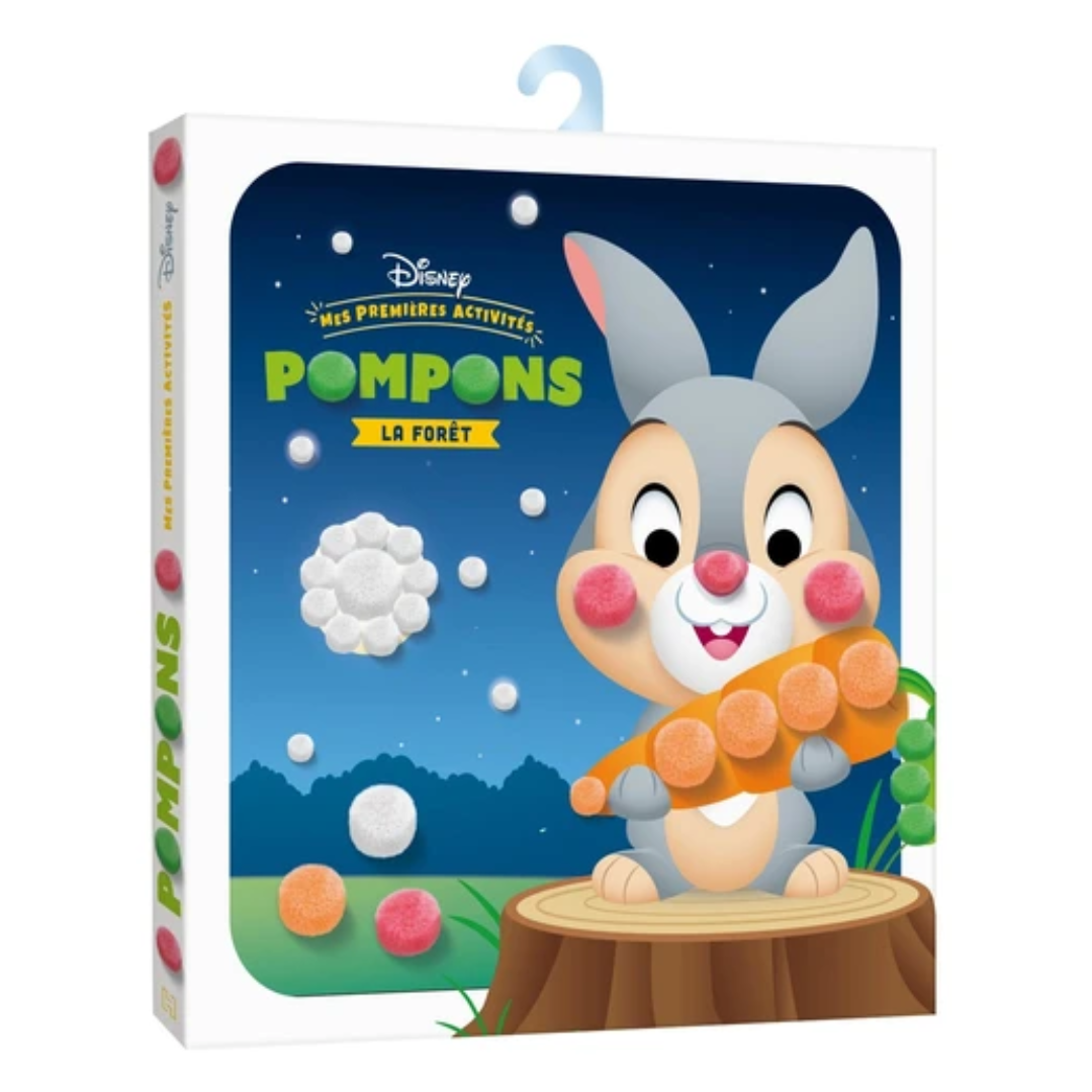 Pochette Mes premières activités : Pompons - La forêt