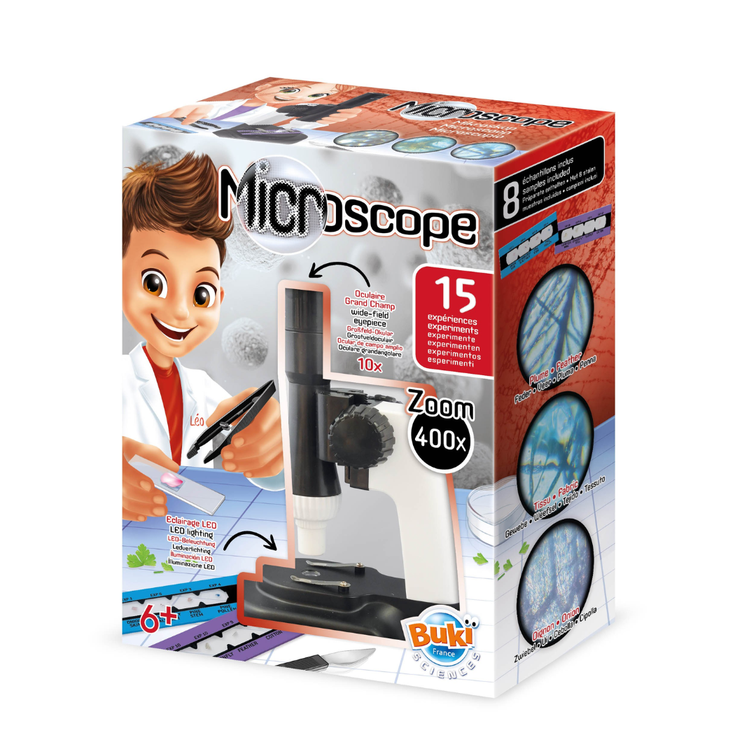 Coffret Jeux Microscope - 15 expériences
