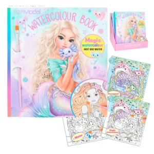 Carnet d'aquarelle Sirène