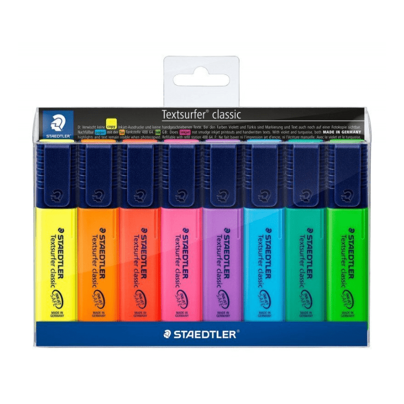 Set de 8 surligneurs Textsurfer