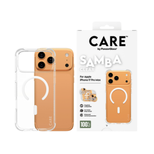 Coque Care Samba transparente avec Magsafe pour iPhone 17 Pro Max